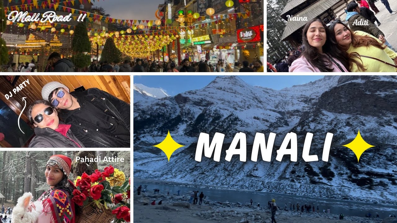 Manali Vlog ❄️ | College Trip | Vlog | Yashika Bisht |