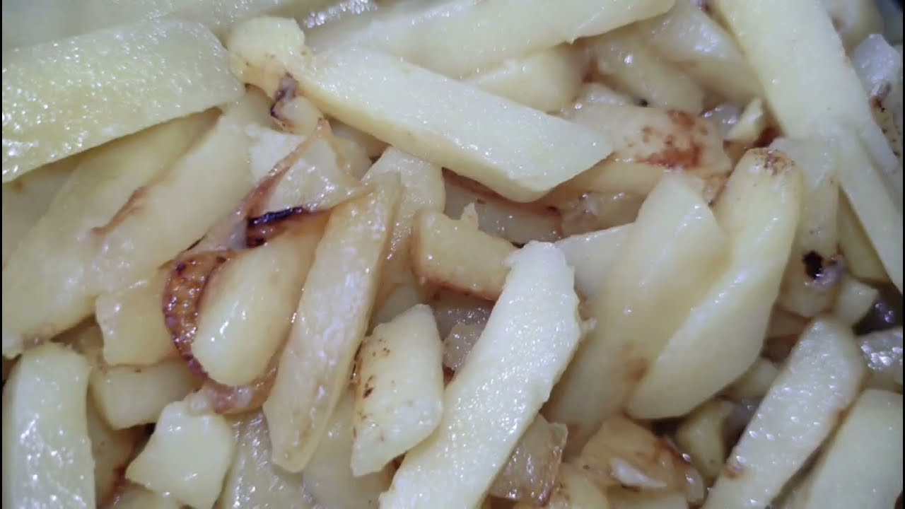 Жареная картошка достойная ресторанов.