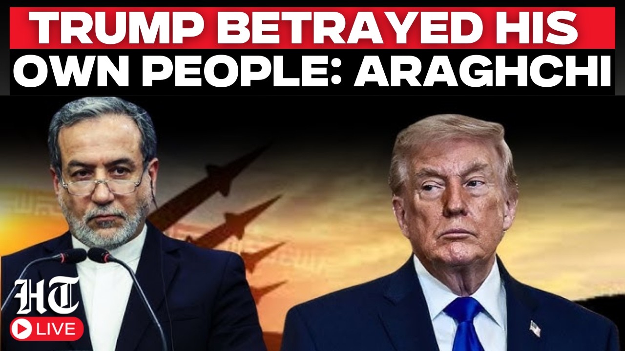 Iran War Live | Araghchi's 'DANGEROUS' Warning Goes Viral As Iran War Escalates | Trump | Israel