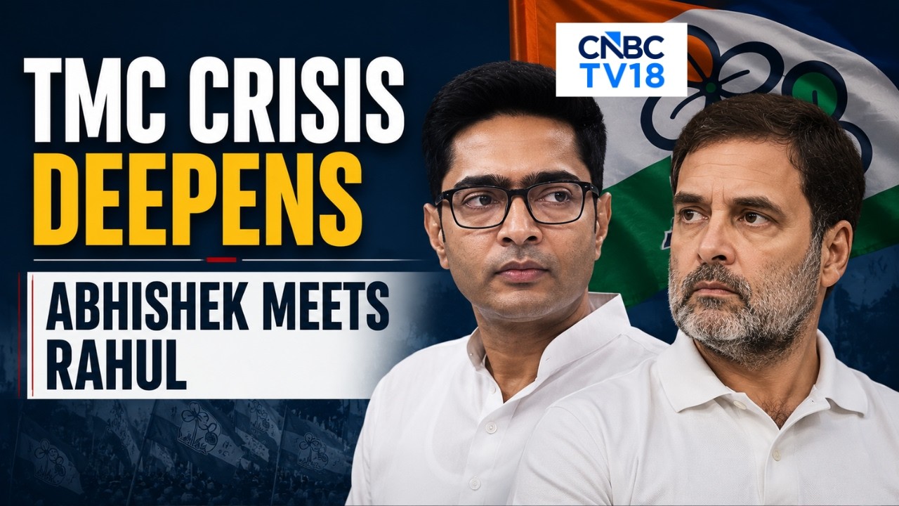 Abhishek Banerjee Meets Opposition Leader Rahul Gandhi | TMC Faces Rebellion | Bengal Crisis | N18V
