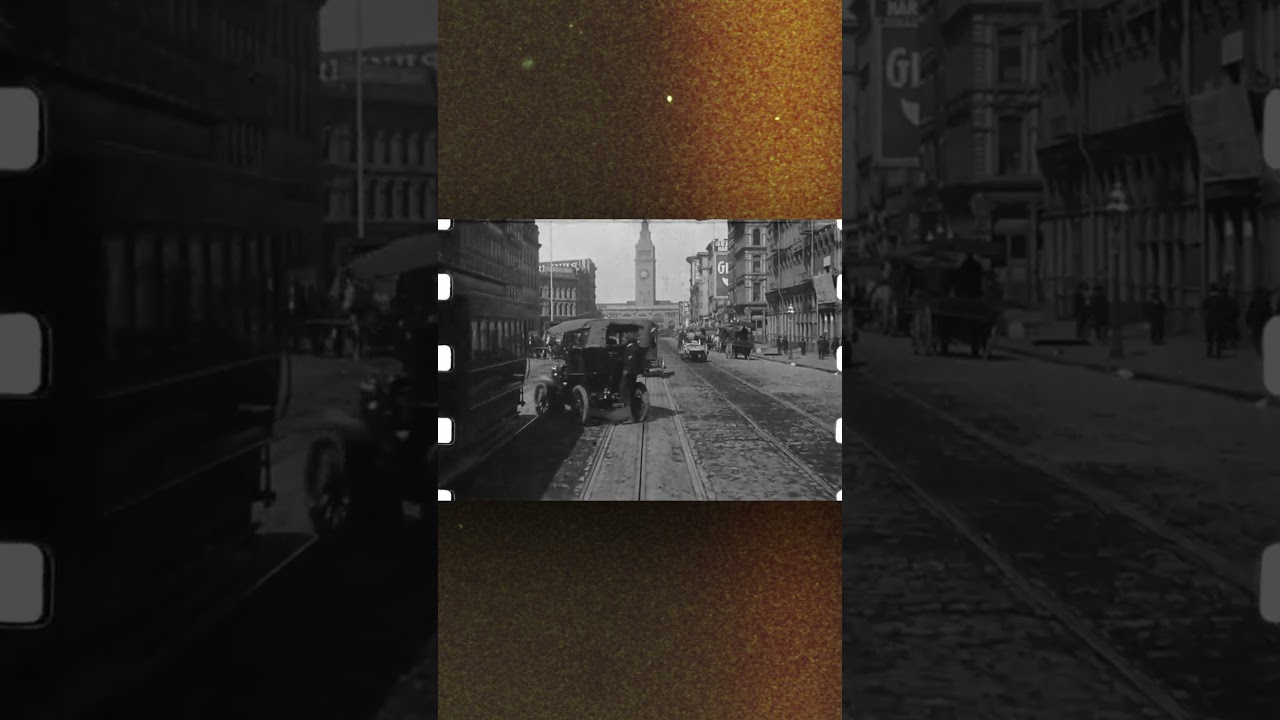 San Francisco, 1906, Historic Footage (part 4)