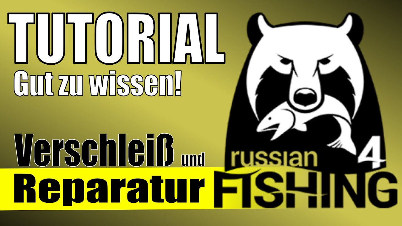 RF4 Verschleiß / Reparatur - Tutorial -🔧RF4 Reparatur und⚙️Verschleiß von Rollen, Ruten, Ködern⚙️🔧
