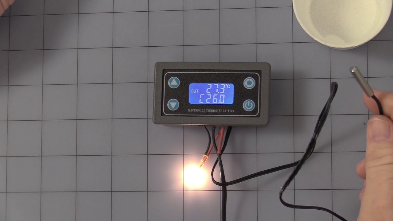 Digital Temperature Controller - Thermostat 