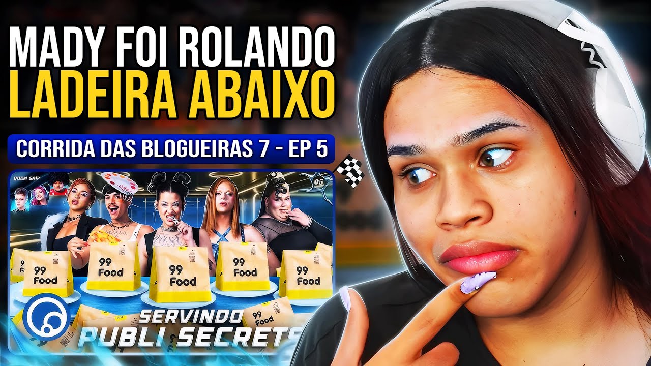 mdmDaiane reagindo EP5. Corrida das Blogueiras 7: SERVINDO PUBLI SECRETS com Pabllo Vittar