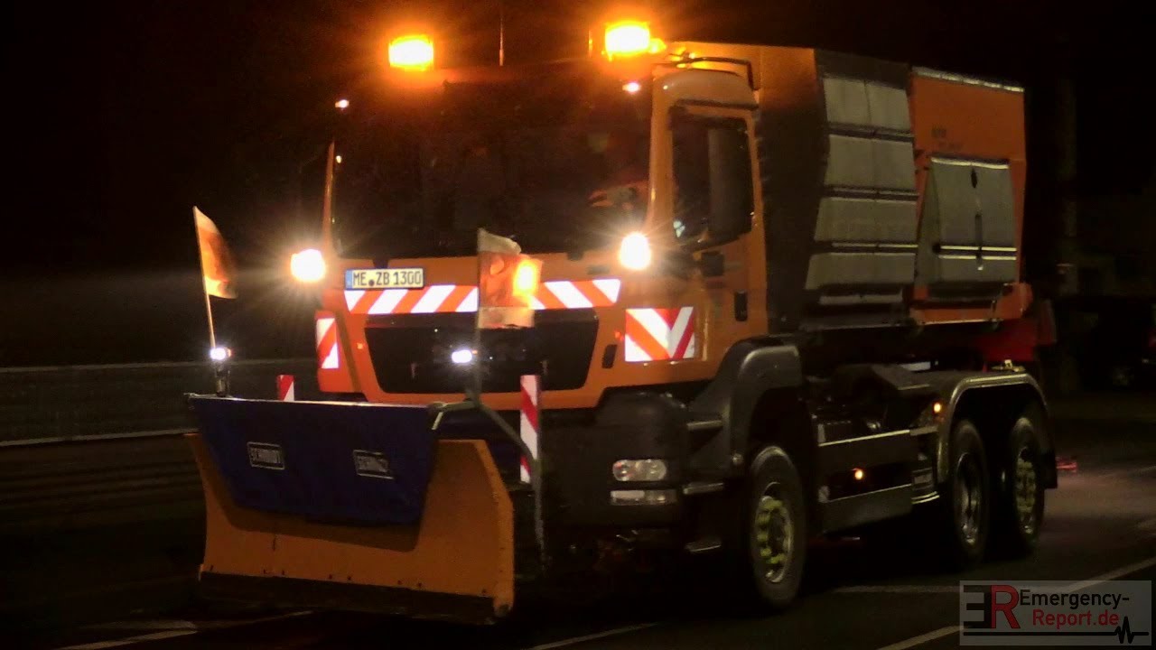 [MASSIVE STRASSENGL&Auml;TTE IN NRW] - Winterdienste im Dauereinsatz - [HILDEN] -