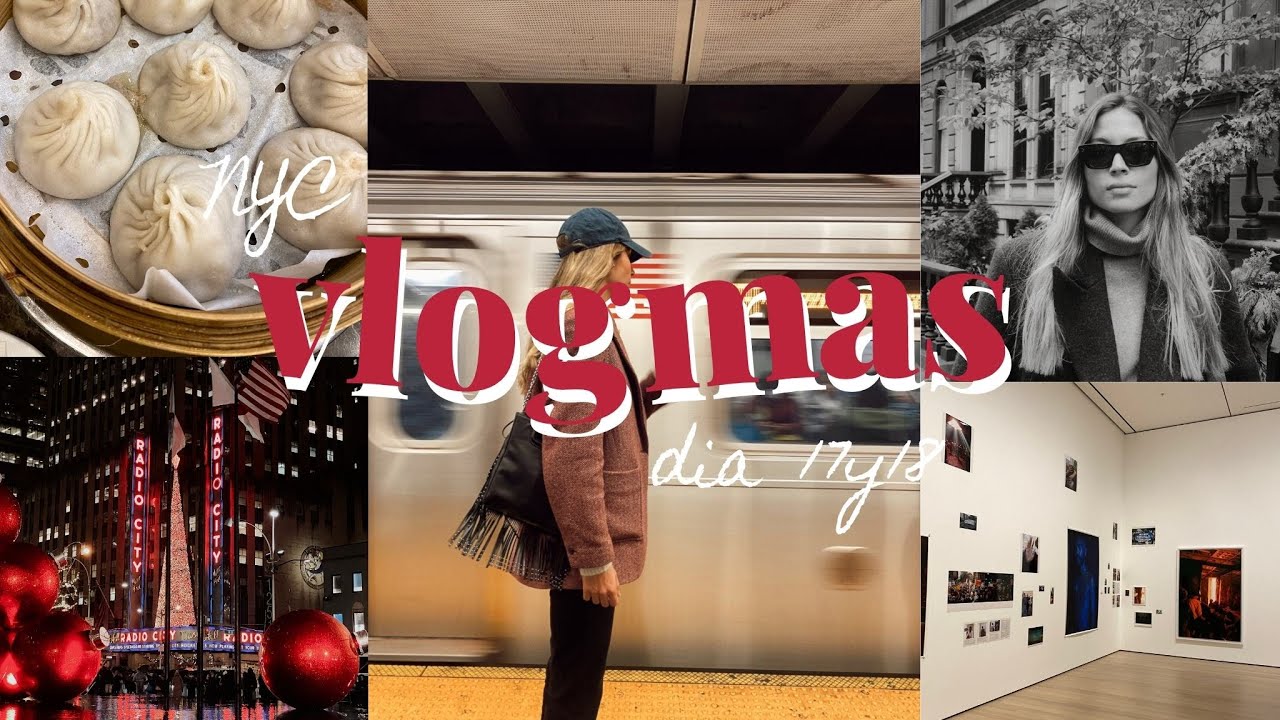 VLOGMAS 17 & 18- desayunamos unas tortitas increíbles, MoMa, dumplings y despidiendo la ciudad