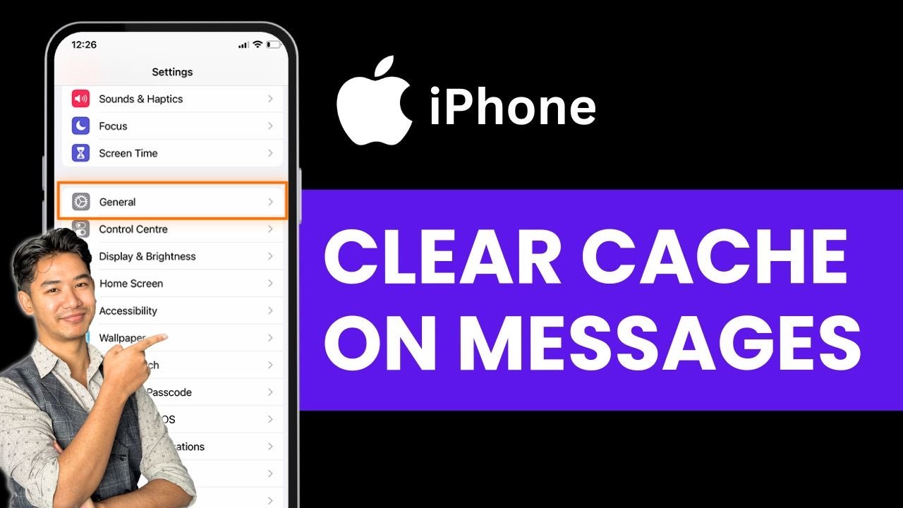 How to Clear Cache on iPhone Messages !