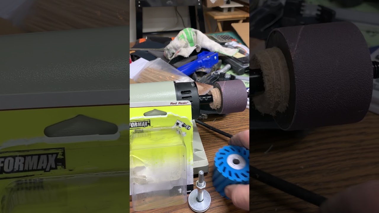 Amazons 135$ leather burnishing machine