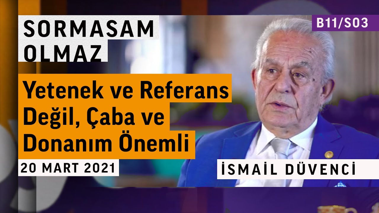 Oyunculuk konusunda ayrım yapıyor mu? | İsmail Düvenci | Sormasam Olmaz