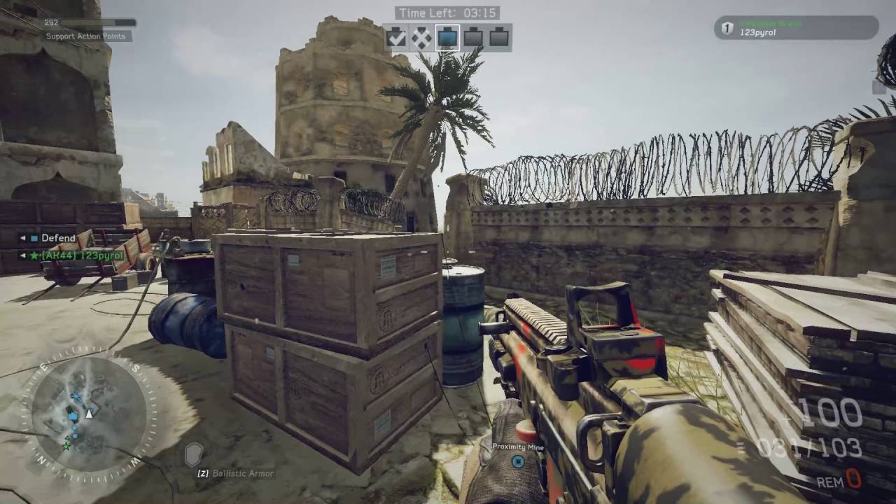 Medal Of Honor Warfighter  Hot Spot  Demo Mk16 PDW and AA-12