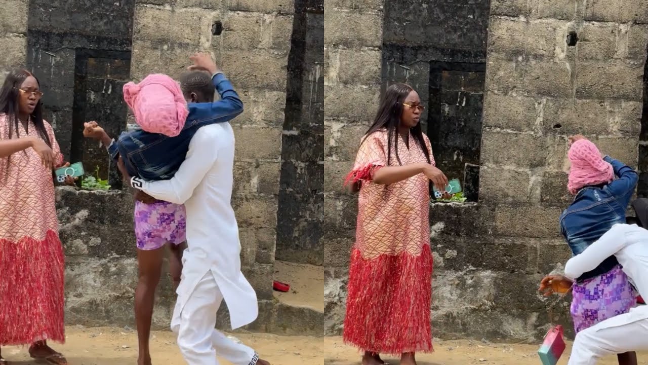 Lady Saw Calabash in a room her husband ask her not to enter. The noises that comes out of the Cala