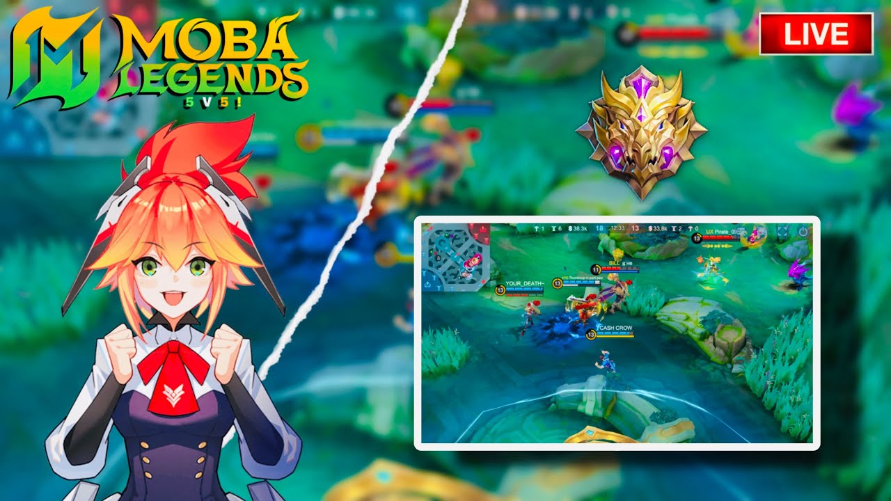 🔴 INTENSE RANK PUSH IN MOBA 5V5 🔥
