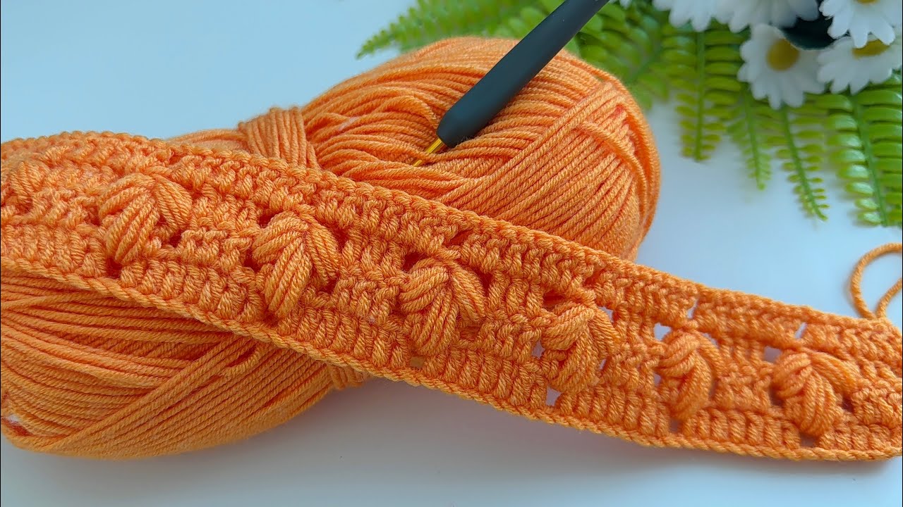 Easy Crochet Stitch for Beginners | Simple & Beautiful Pattern #crochet #blanket 