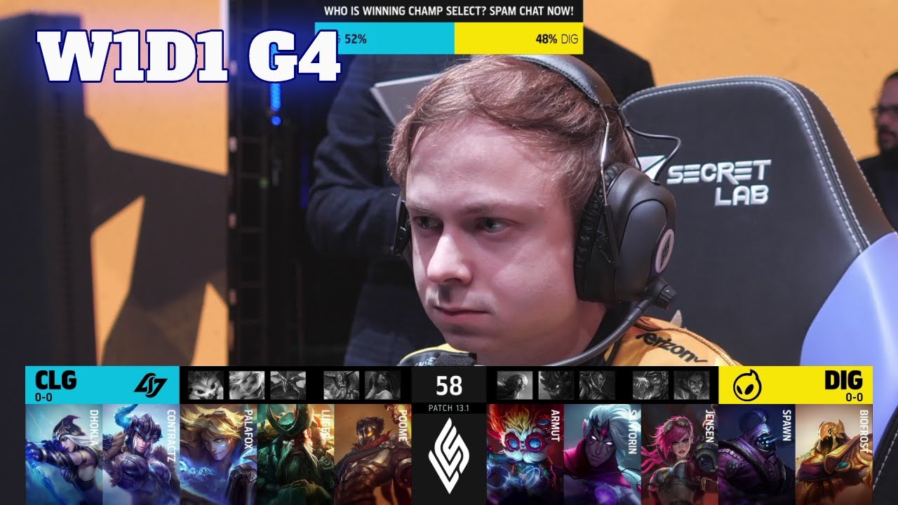 CLG vs DIG | Week 1 Day 1 S13 LCS Spring 2023 | CLG vs Dignitas W1D1 Full Game