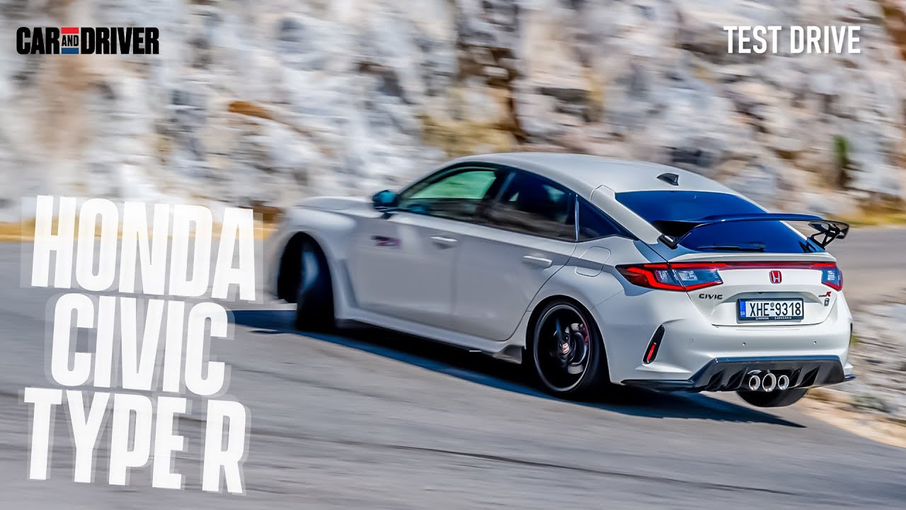 Honda Civic Type R Test Drive Car and Driver Greece