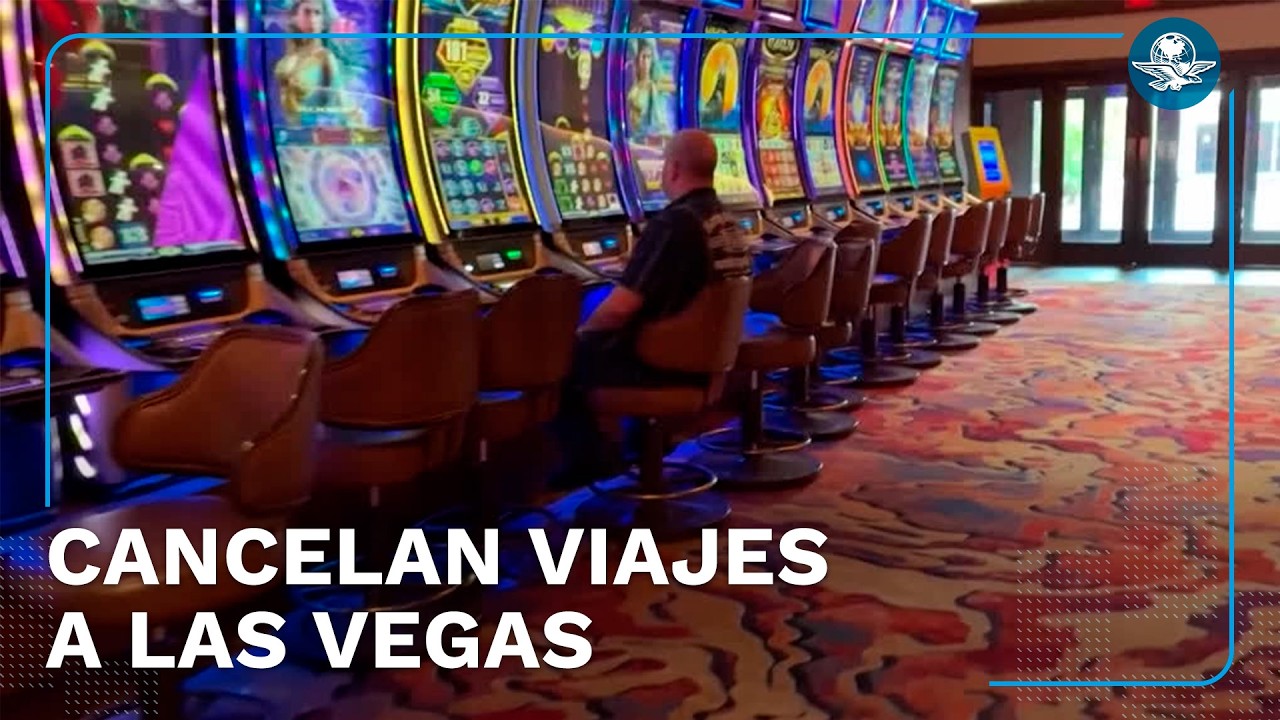 Cancelan viajes a Las Vegas; turismo cae 7.5% en 2025