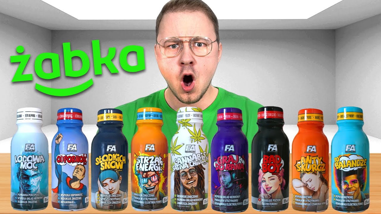 WIELKI TEST SHOT&Oacute;W z ŻABKI!