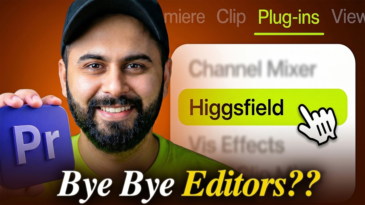 The New Higgsfield AI Plugin for Premiere Pro Changed Video Editing Forever!