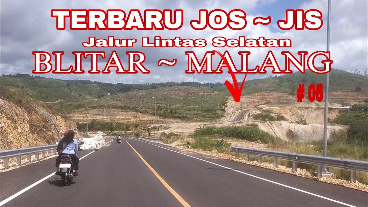 Jalan Terindah Di Jalur Lintas Selatan pulau Jawa || Jls Blitar Malang terbaru 