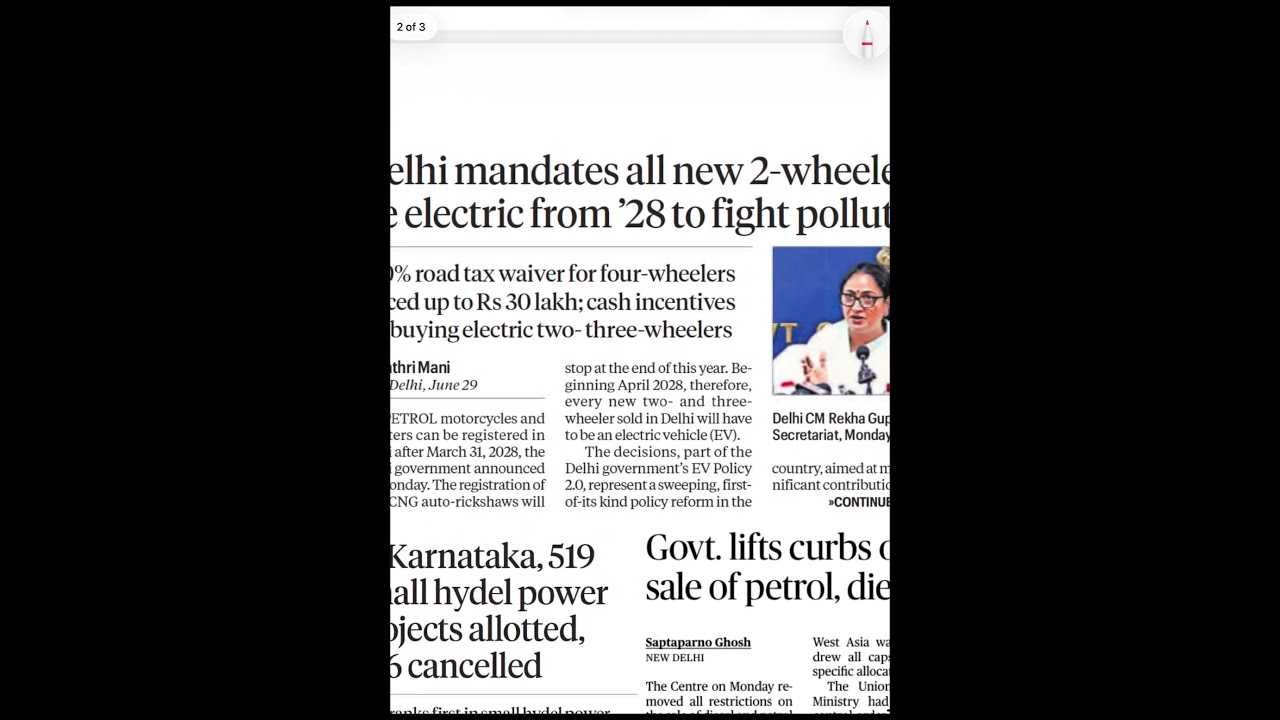 Front Page Analysis | The Hindu & Indian Express | June 30, 2026