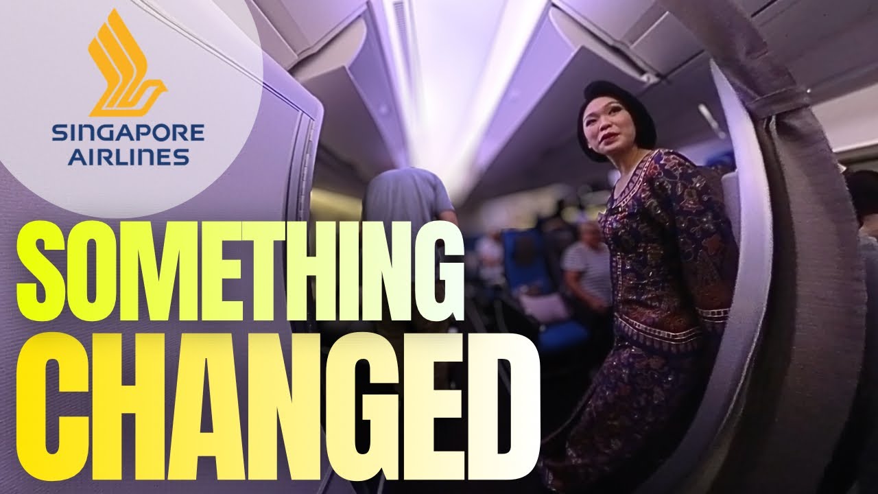 Что-то случилось с SINGAPORE AIRLINES? (Из Сингапура в Сидней)