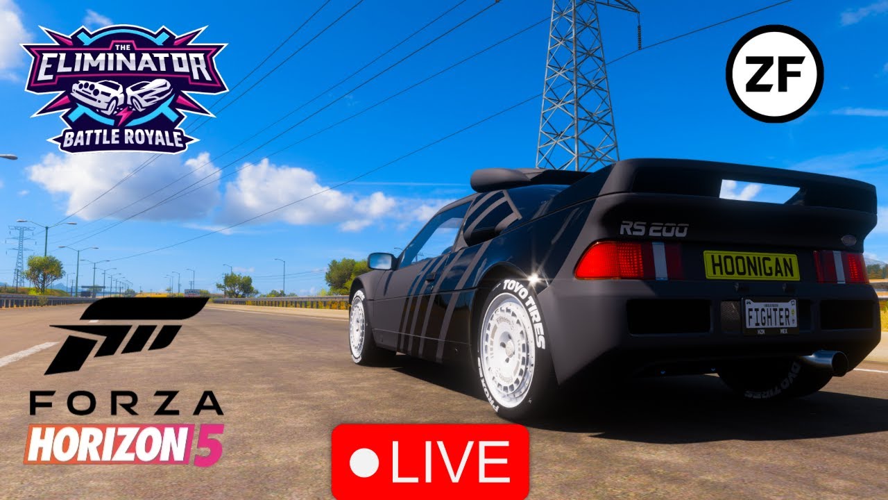 VAMOS A JUGAR TODOS JUNTOS en El Eliminator #3 - Forza Horizon 5 | ZeroFighter6
