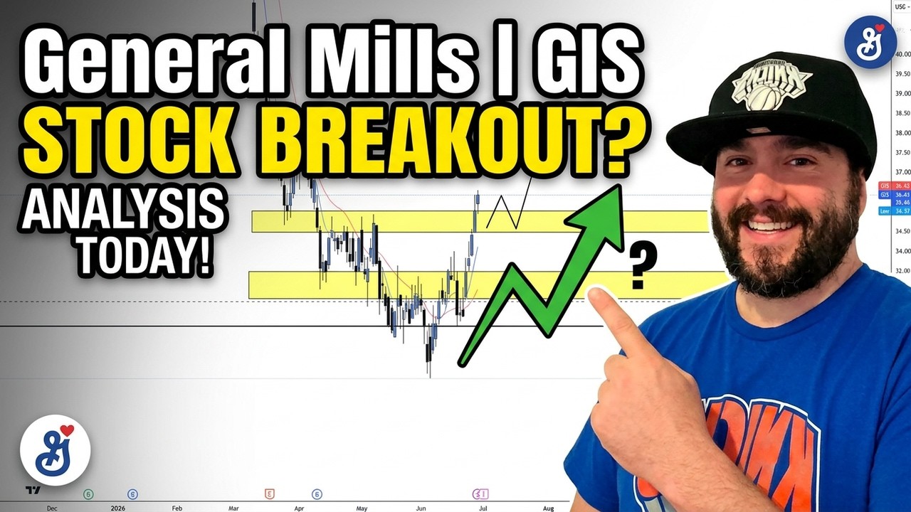 General Mills | Анализ движения акций GIS сегодня!