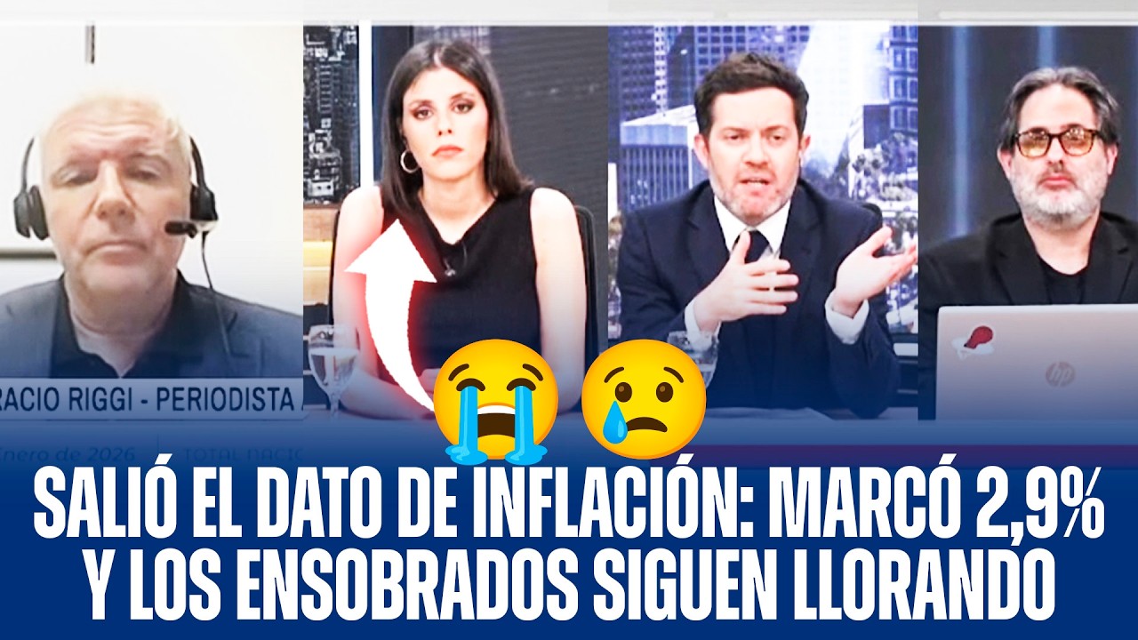 SALIÓ EL DATO DE INFLACIÓN QUE MARCÓ 2,9% Y LOS ENSOBRADOS SIGUEN LLORANDO