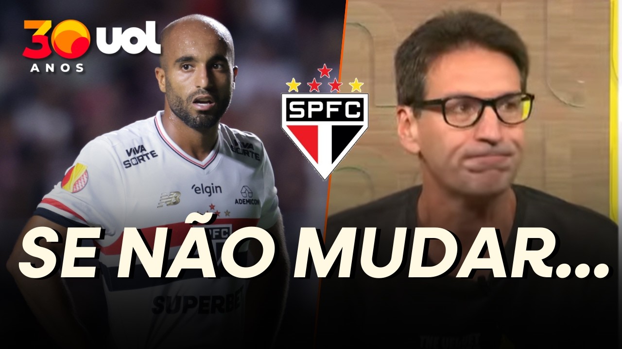 ARNALDO RIBEIRO CRAVA: 'OU LUCAS MOURA MUDA ESTILO DE JOGO OU NÃO VAI MAIS JOGAR FUTEBOL'