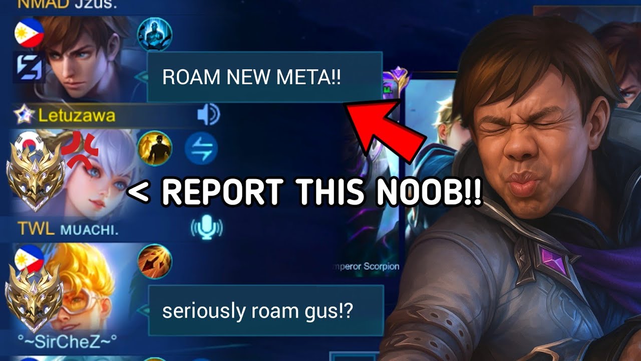 I PLAYED GUSION ROAM IN IMMORTAL RANK THEN THIS HAPPEN...