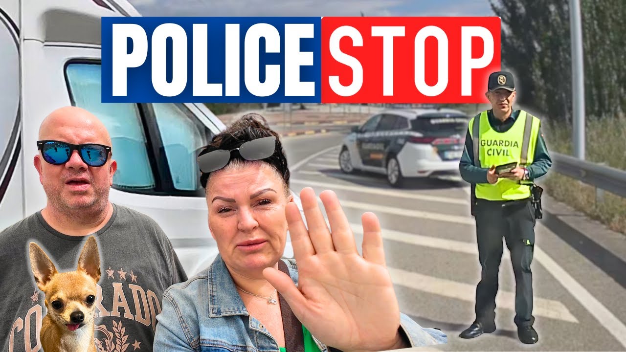 POLICE STOP us in Spain | VANLIFE SPAIN