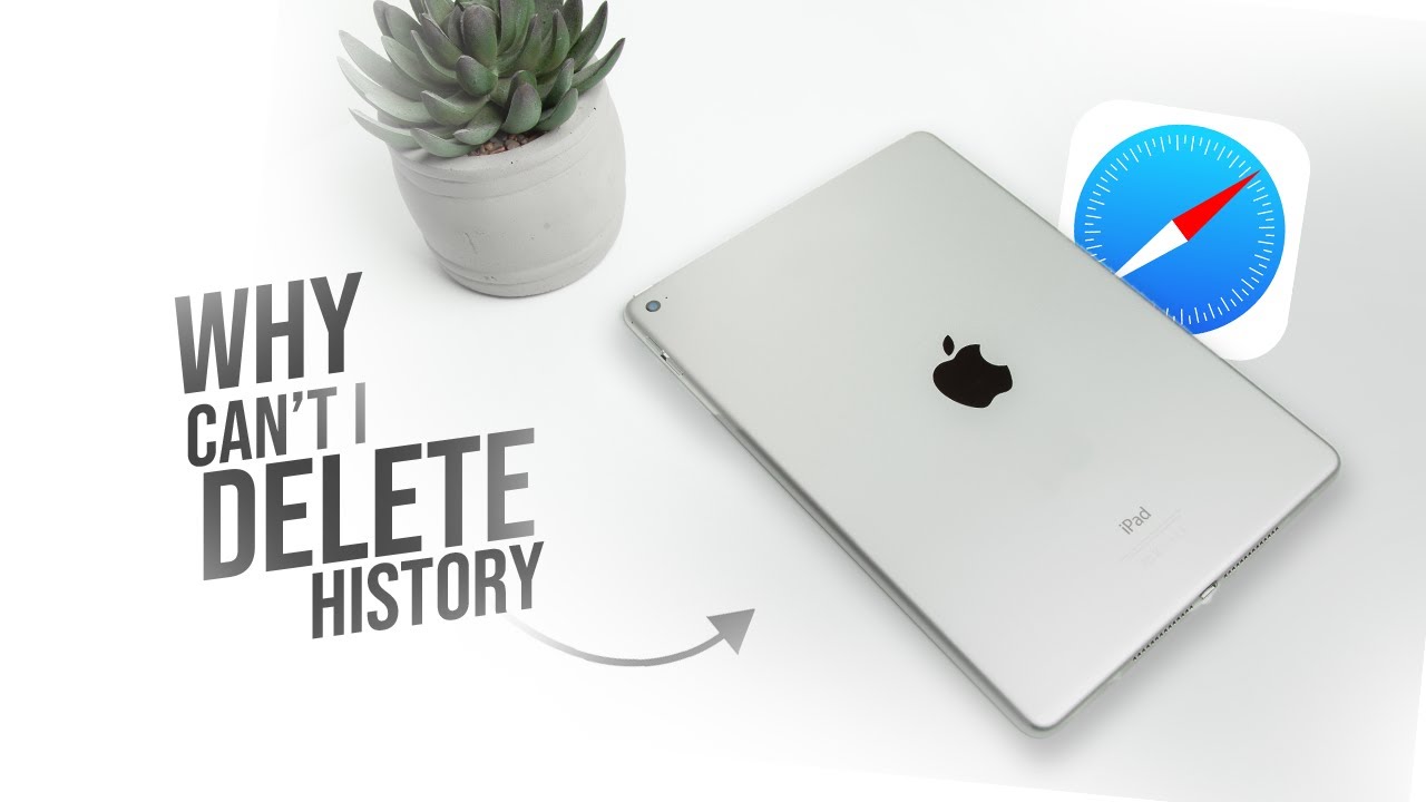Почему я не могу удалить историю поиска в Safari на iPad (ИСПРАВЛЕНО)