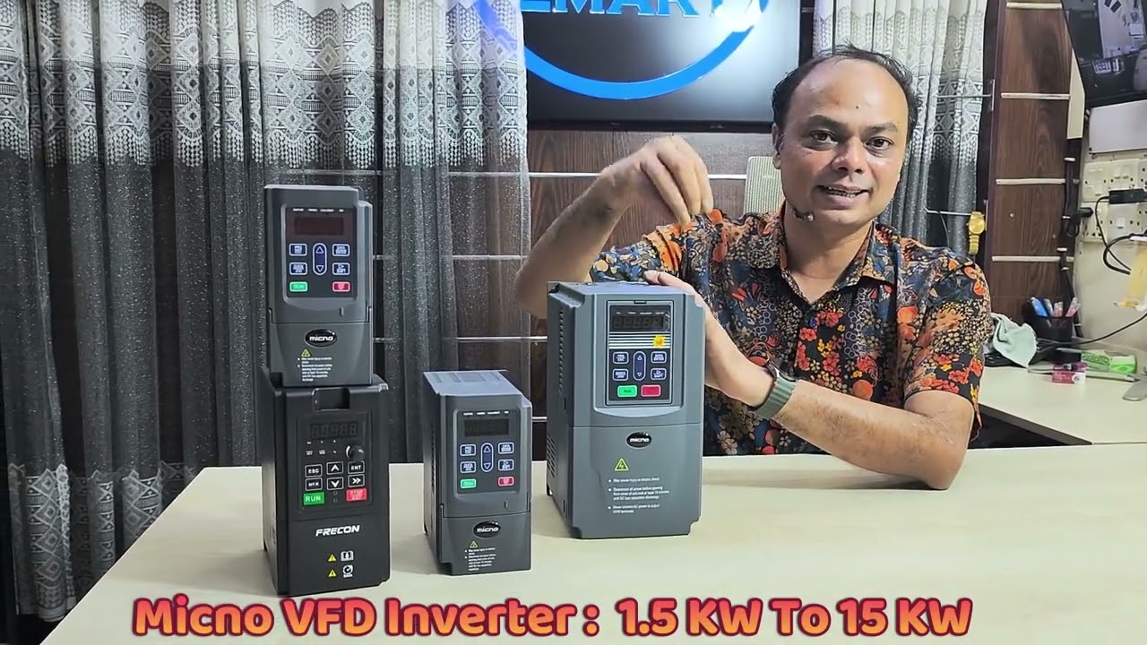মিকনো ভিএফডি সোলার ইনভাটার। MICNO VFD Solar inverter, সেচ পাম্প ইনভাটার। 