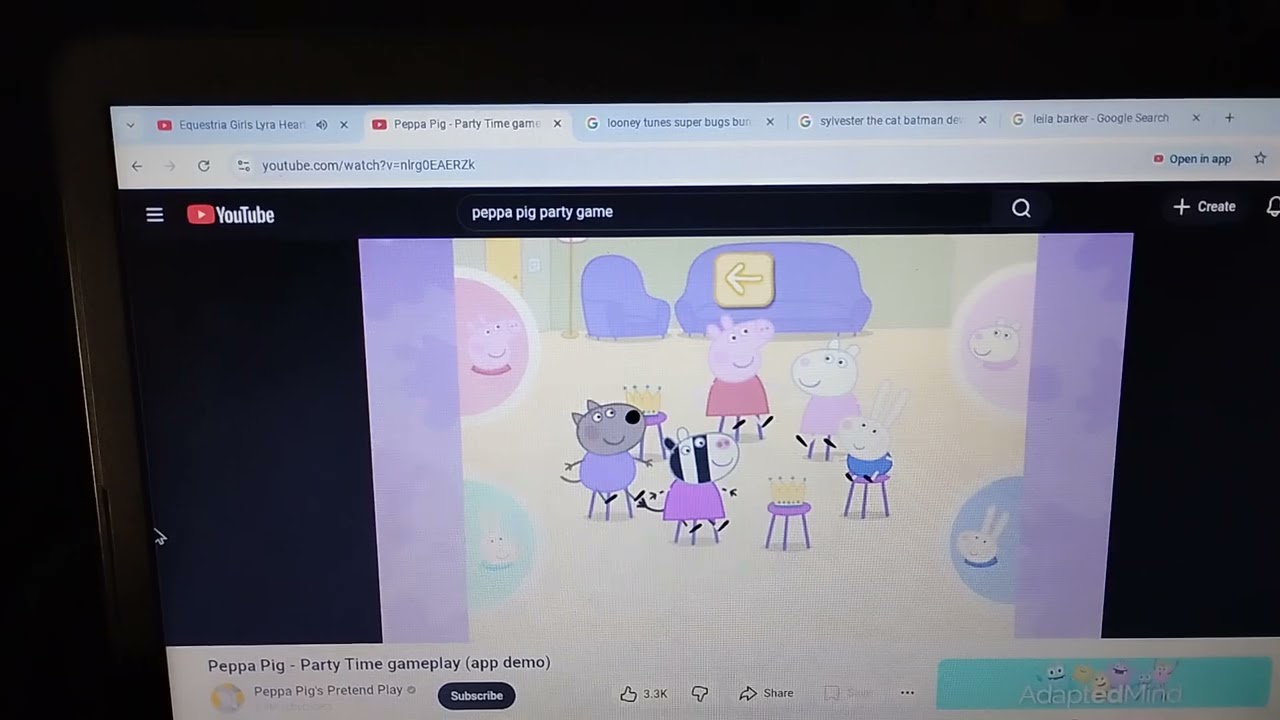 Peppa pig party games 