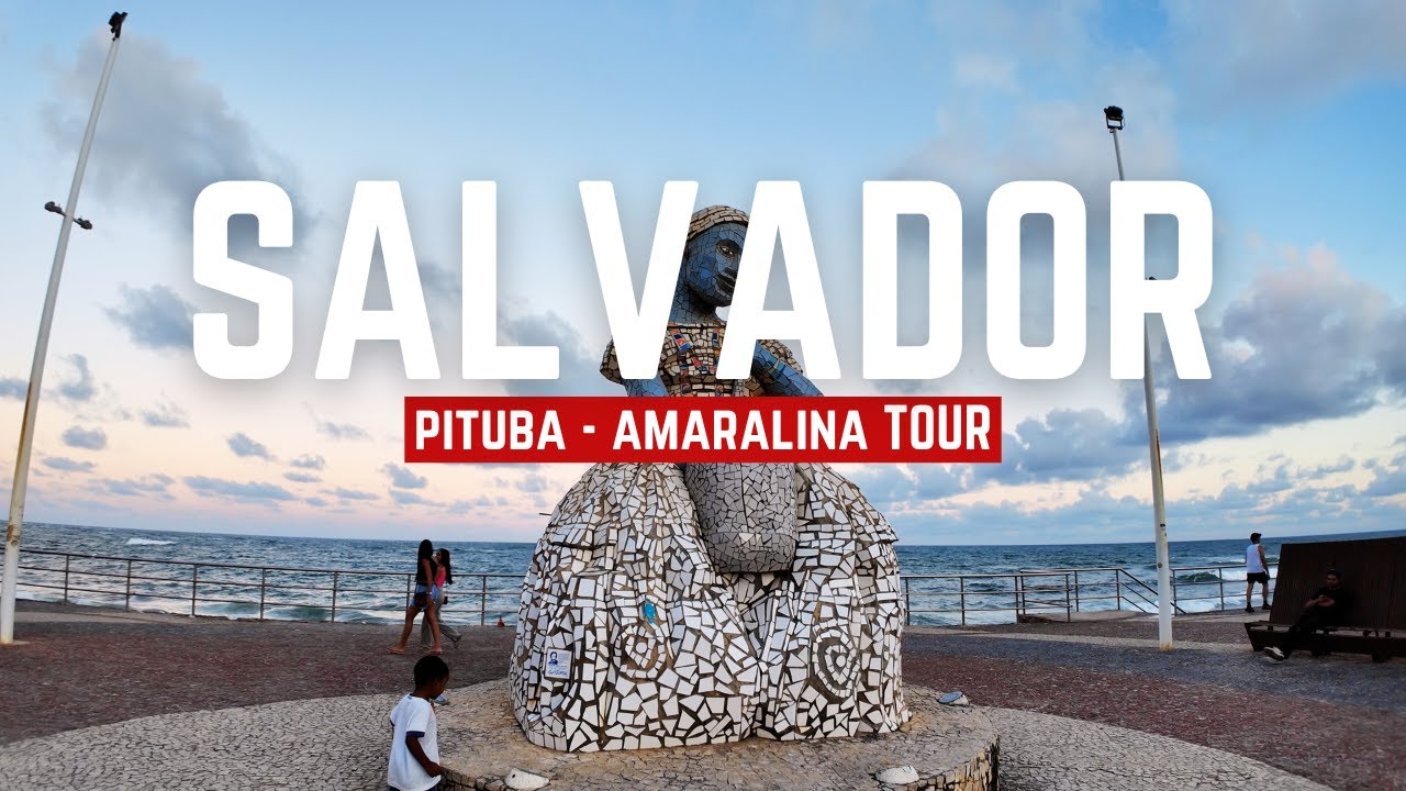Salvador, Brazil 🇧🇷 Pituba and Amaralina at Sunset (Walking Tour)