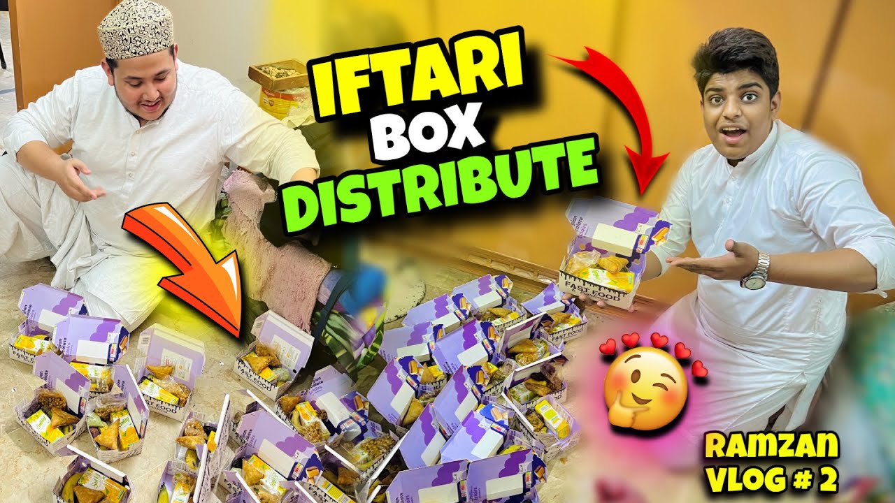 Iftar Box 5 minutes mai Bat gay😅|Subscriber Bhi Mil gay🥹|@FurqanNaveed510 