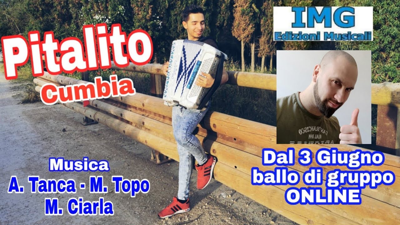 PITALITO | Disco Cumbia | musica A.Tanca - M.Topo | ballo di gruppo 2020 