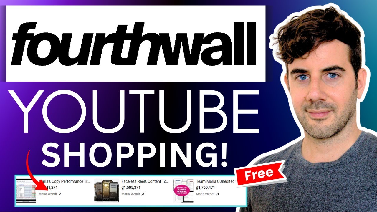 Учебное пособие Fourthwall &mdash; создайте БЕСПЛАТНЫЙ интернет-магазин + настройте YouTube Shopping!