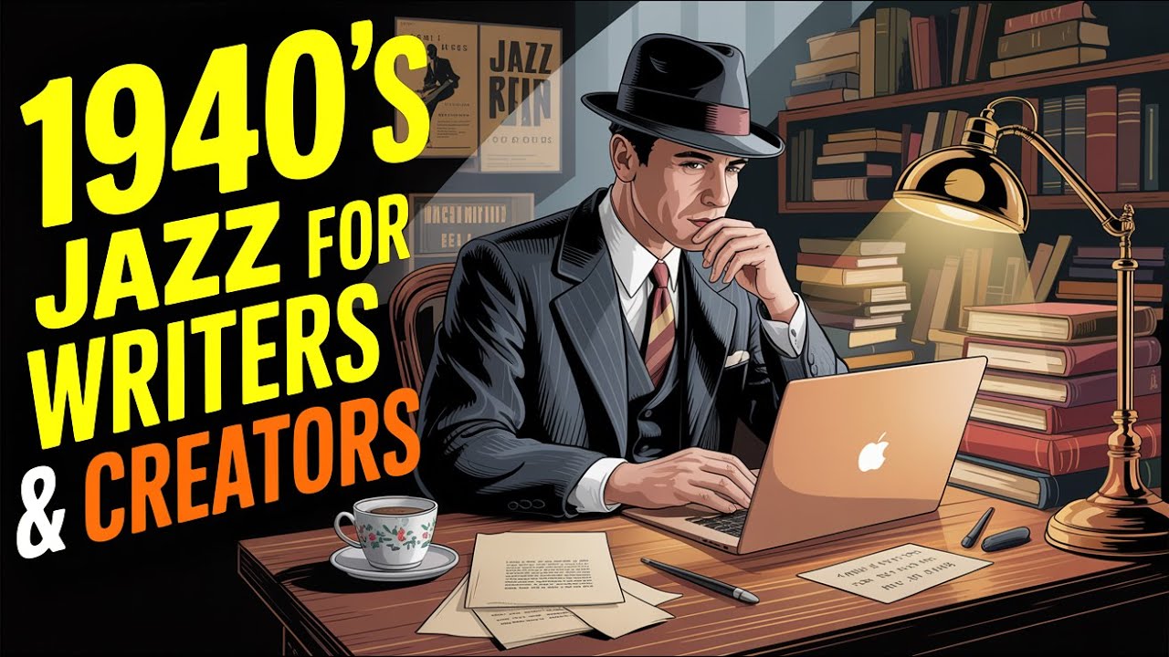 1940s Jazz for Writers & Creators – Vintage Music for Inspiration