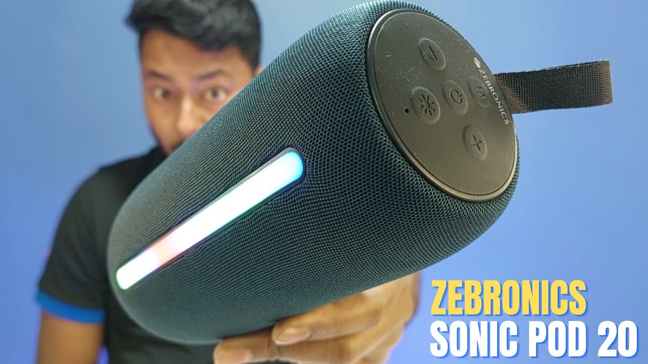 Zebronics Newly Launched Sonic Pod 20 | Unboxing & Review | Best Bluetooth Speaker Under 1000 |