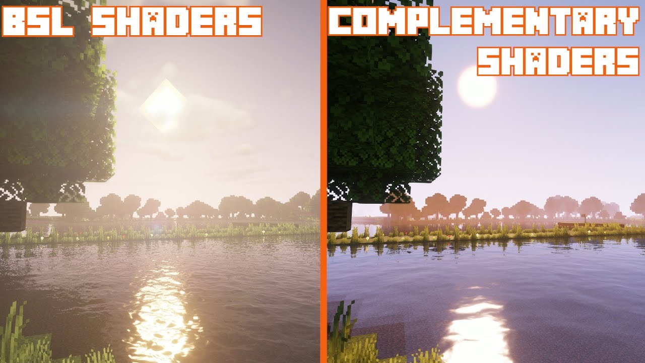 BSL Shaders vs Complementary Shaders | Shader Comparison