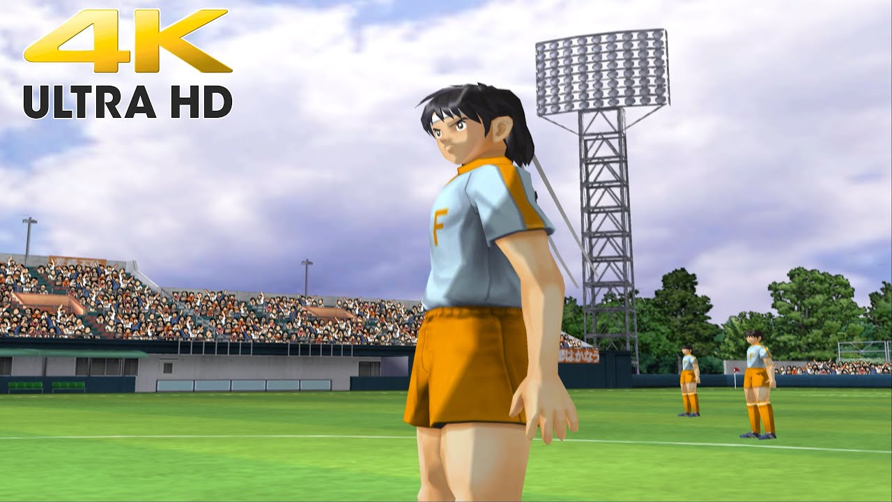 Captain Tsubasa (PS2) Nankatsu Vs Furano 4K 60FPS