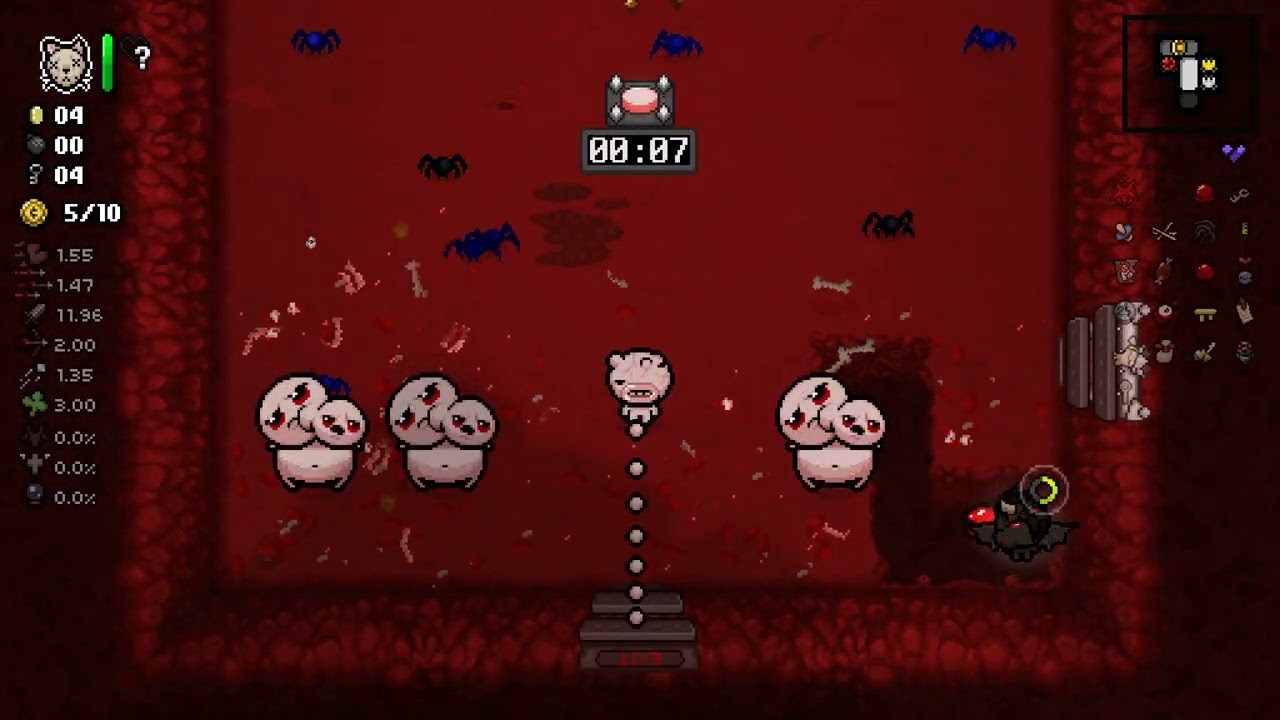 TBoI Greed mode with Azazel