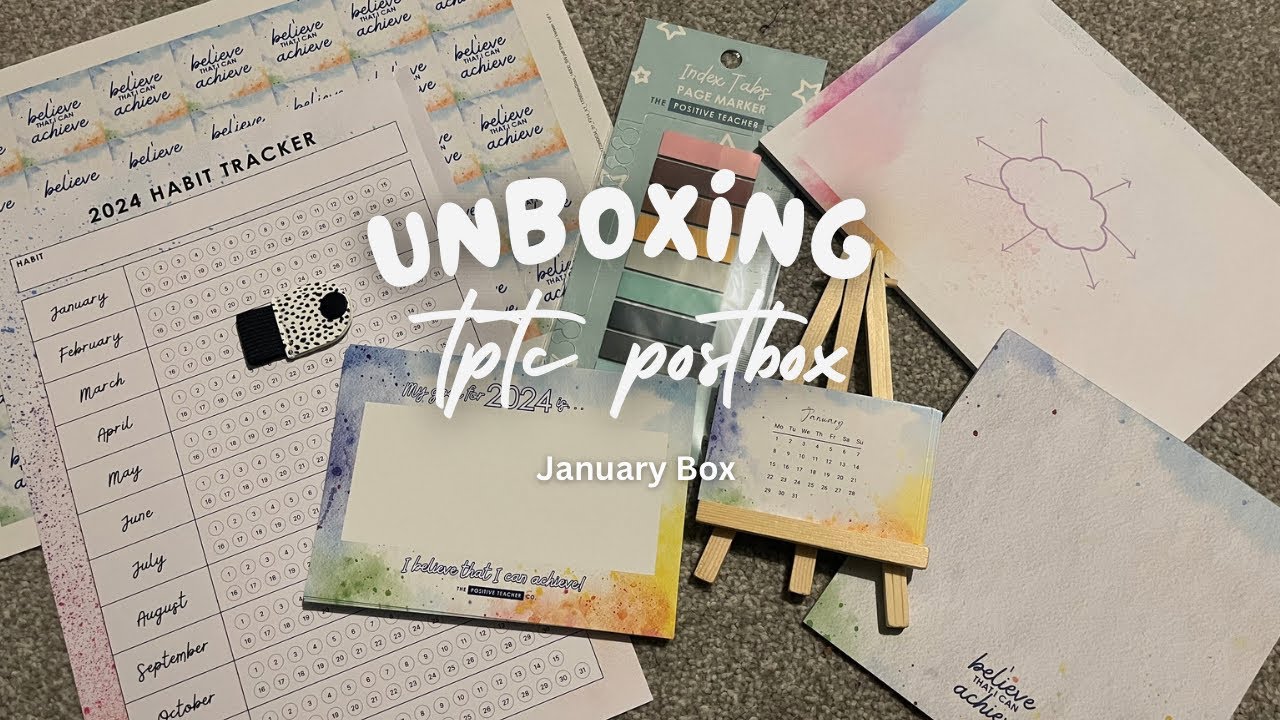 TPTC Post box unboxing