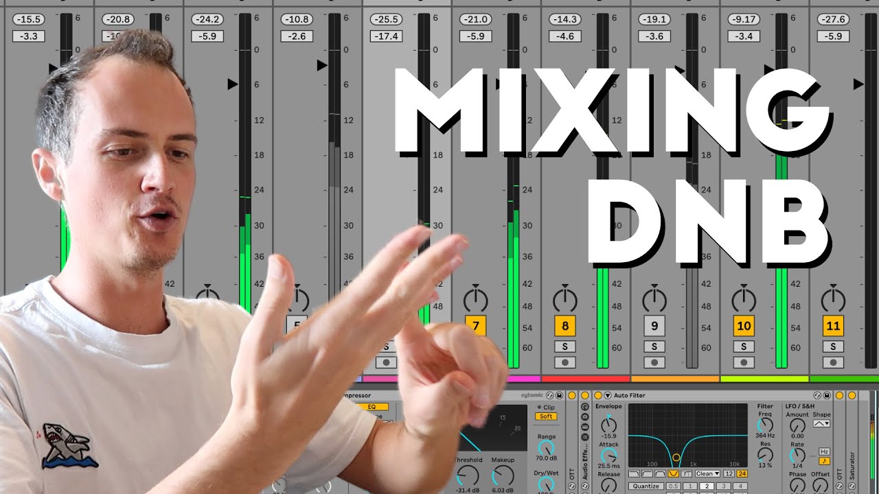 How to mix: Bass with drums in DRUM & BASS in Ableton