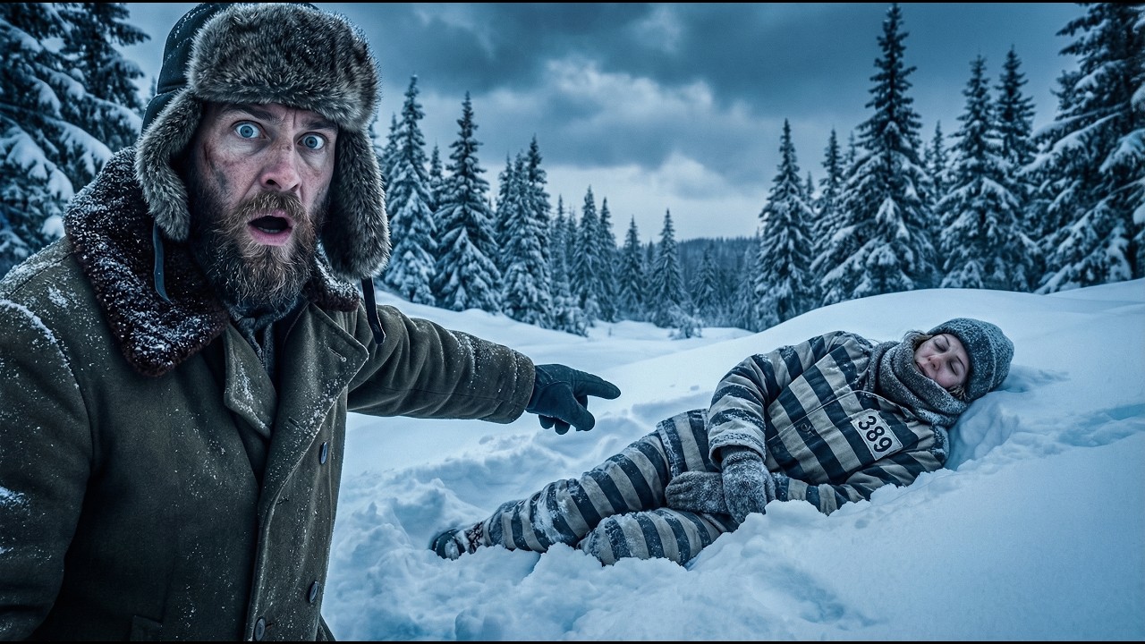 ЕГЕРЬ НАШЁЛ В ТАЙГЕ ЖЕНЩИНУ С ТЮРЕМНЫМ НОМЕРОМ… НО КОГДА УЗНАЛ КТО ОНА НА САМОМ ДЕЛЕ — ОН ОНЕМЕЛ