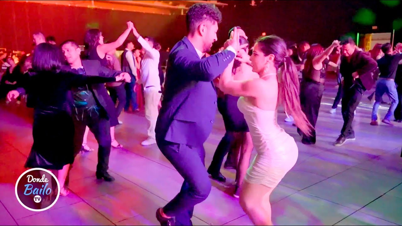 ¿Porque será? Mexicanos Bailando Salsa en Línea ON2 | Euroson Latino 2024 #salsacongress