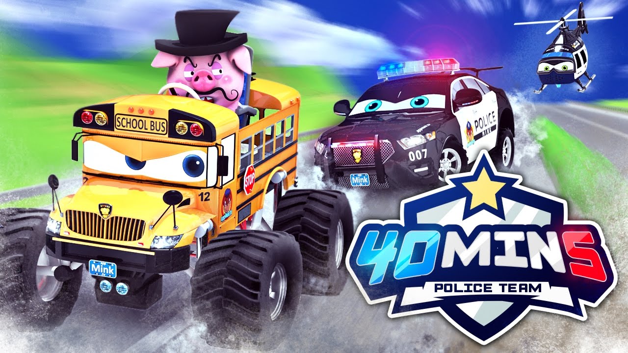 Appmink Команда полиции Chase Часть 1 | Police Car & Police Helicopter - appMink Playlist