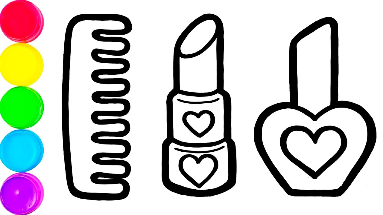 Draw a Picture of Beauty Supplies For Children
