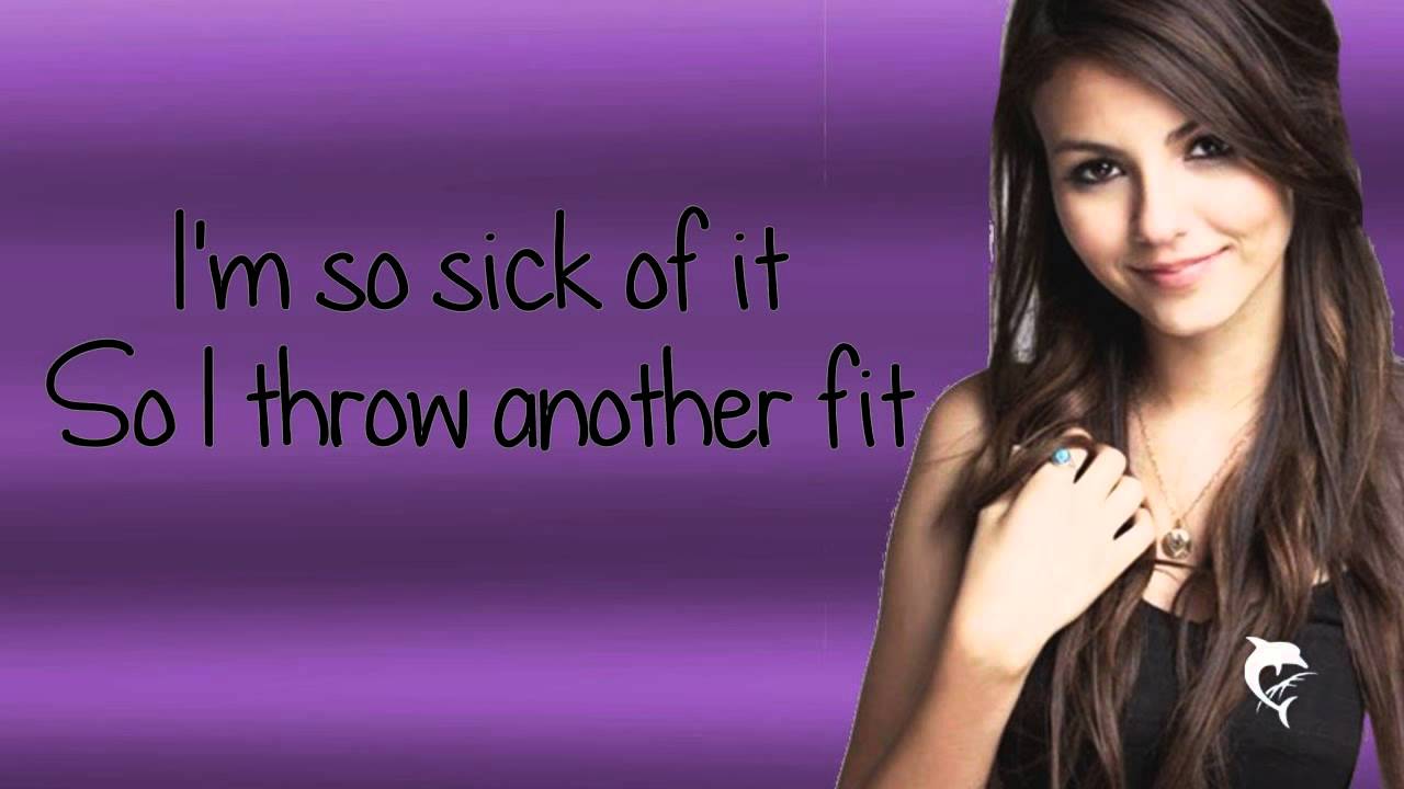 Victoria Justice [Victorious] - Freak The Freak Out Lyrics